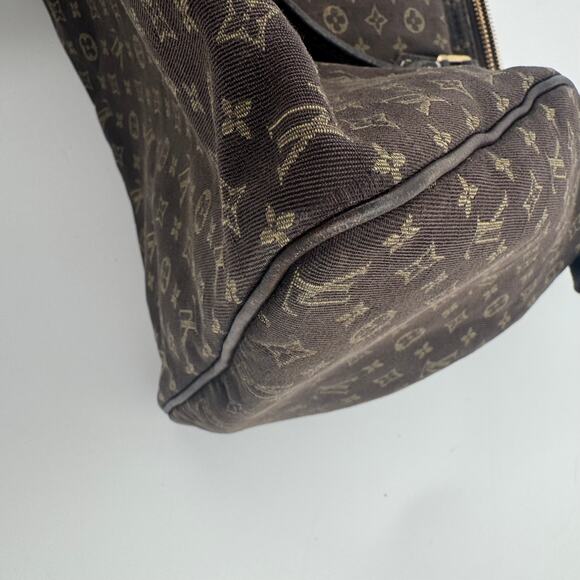 Louis Vuitton Brown Monogram Mini Lin Speedy 30 SP1016 - Picture 7 of 11